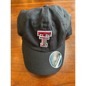 NEW with tags Texas Tech Red Raiders Adjustable Black Cap By Top Of The World MS